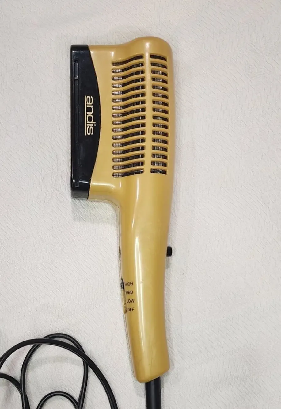 Andis HS-2 Dual-Voltage Styling Hair Dryer Comb